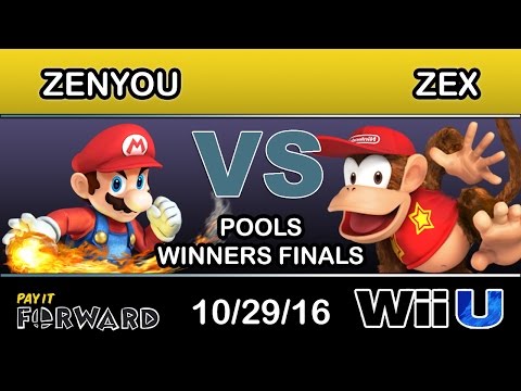 2GG: Pay it Forward - eM | Zenyou (Mario) Vs. NME | Zex (Diddy) Pools Winners Finals - Smash Wii U