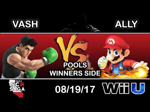 2GGC: SCR Saga - PWRUP | Vash (Little Mac) Vs. C9 | Ally (Mario) - Pools Winners Side