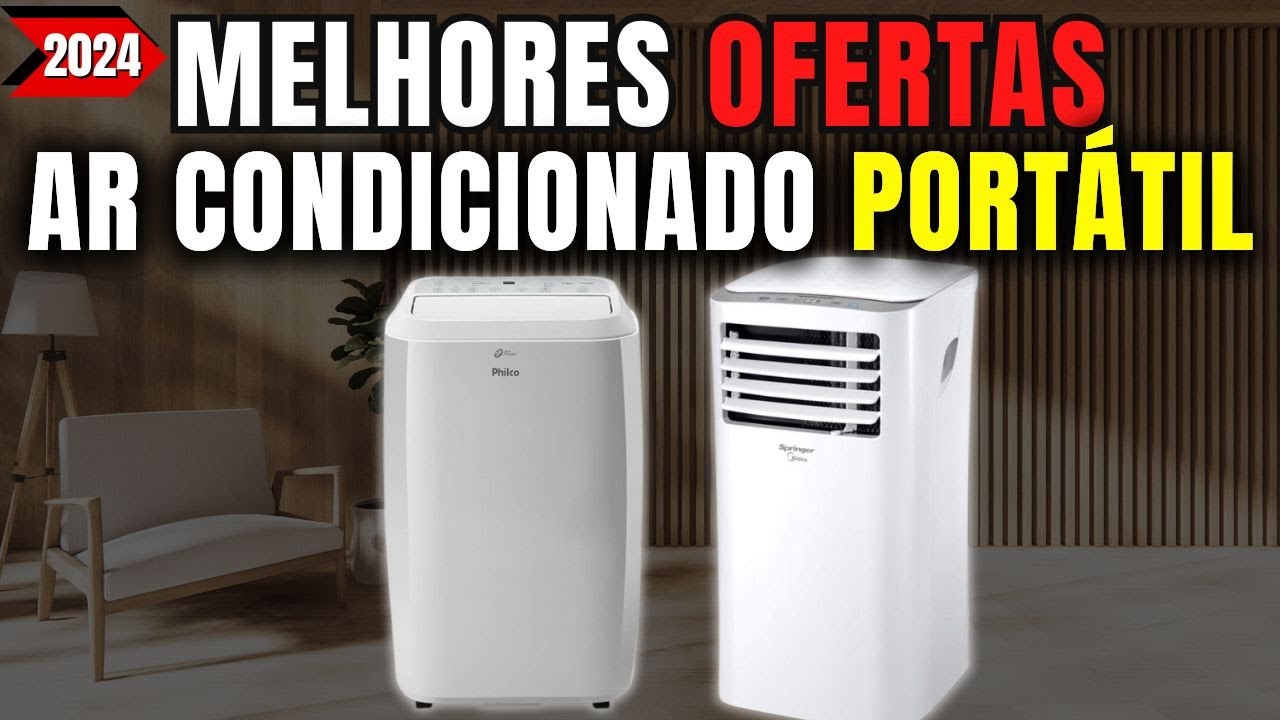 3 MELHORES AR CONDICIONADO PORTÁTIL SILENCIOSOS DE 2024 | AR CONDICIONADO PORTÁTIL QUAL O MELHOR?