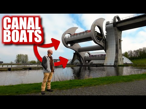 The Falkirk Wheel is a Giant Elevator for Boats