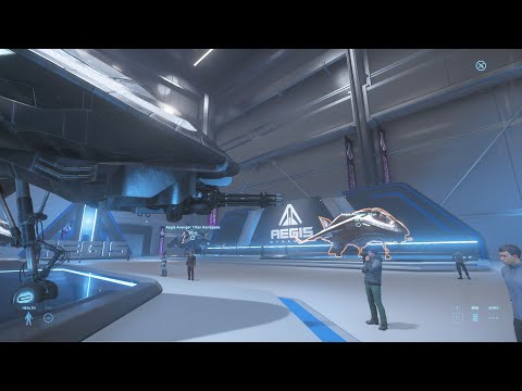 Star Citizen 3.7.2 Gameplay 1440 60fps - IAE 2949 WalkAround Day 6 Pt 2 - Aegis Ships