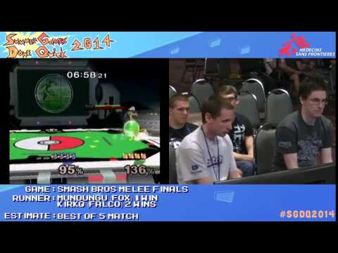 SGDQ 2014 Bonus Stream - Game 2 - Super Smash Bros Melee Tournament