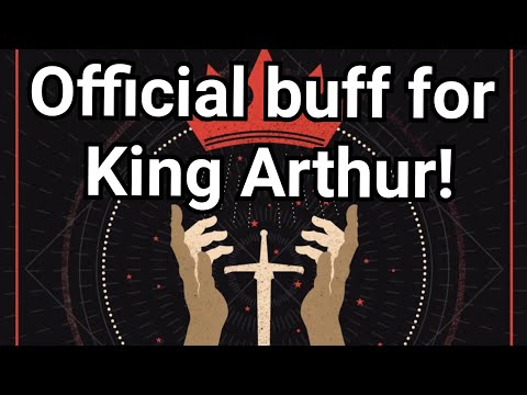 King Arthur receives a BUFF! Official unmatched ruling. 