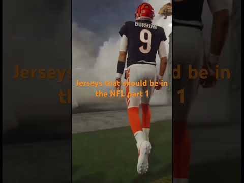 Jerseys that should be in the NFL part 1 #football #nfl #jersey #fyp #sports #edit #shorts