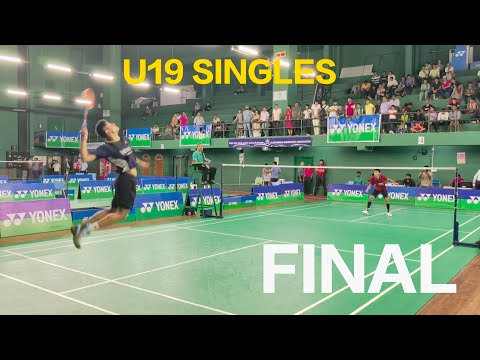 FINAL | U19 SINGLES | ANSH NEGI V/S SURYAKSH RAWAT ALL INDIA JUNIOR RANKING BADMINTON TOURNAMENT