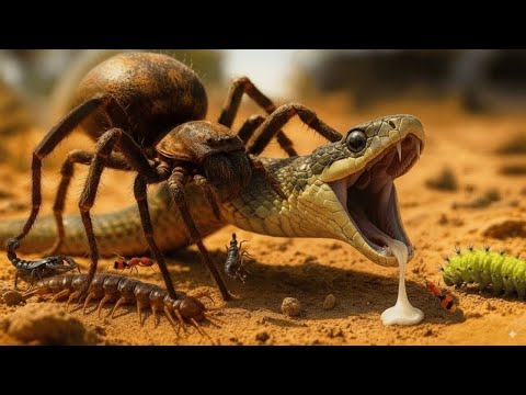 Cobra vs Tarantula | Deadly Battle in the Wild