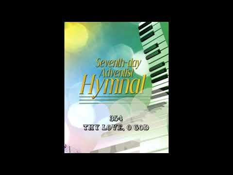 354  THY LOVE, O GOD