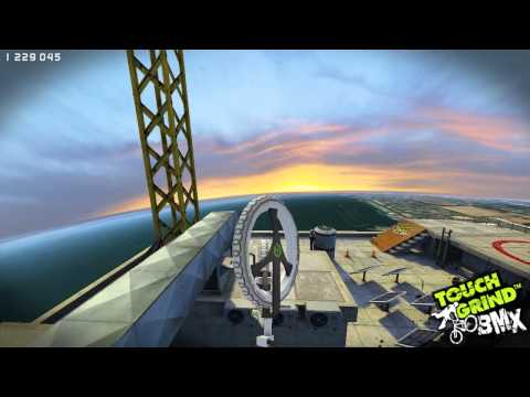 Beating Illusion Labs record on Skyline - Touchgrind BMX