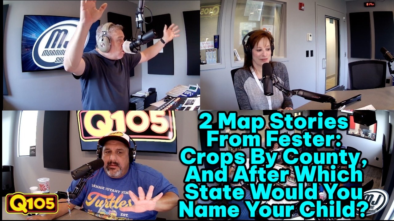 Two Map Stories From Fester: Crops And Children's Names