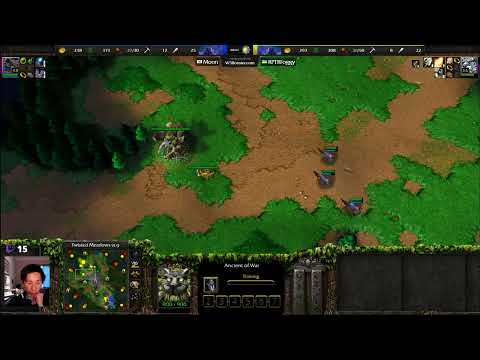 Moon (NE) vs Foggy (NE) - Highly Recommended - WarCraft 3 - Star War 10 -  WC3757
