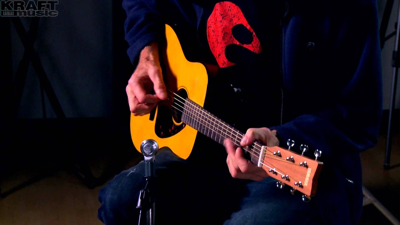 Kraft Music - Yamaha JR1 3/4 Scale Guitar Demo with Jake Blake - YouTube