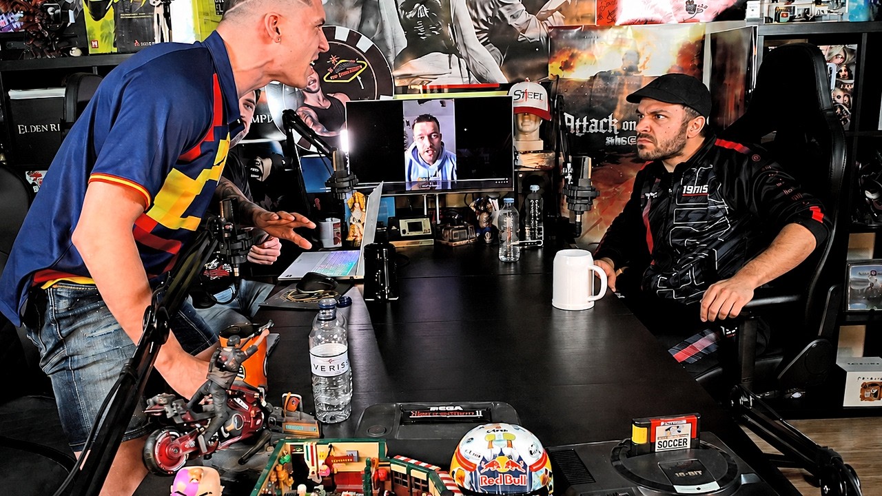 CASI SE PEGAN EN DIRECTO: El momento más violento del face off entre Mr Ego y Swit Eme