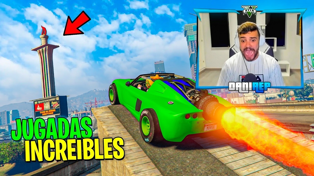 MIS MEJORES JUGADAS EN GTA 5 ONLINE! A VOLAR!!
