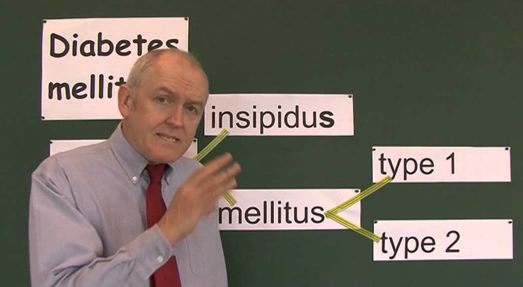 Diabetes 1, Insipidus, Type 1, Type 2
