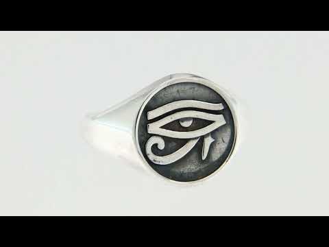 Inel Argint 925 Al Treilea Ochi - Intuitie si Iluminare - Horus eye