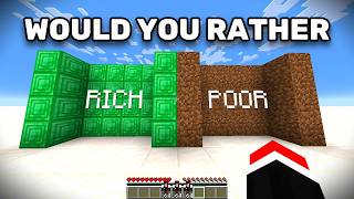 Minecraft Would You Rather...