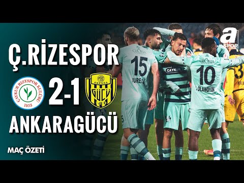 Çaykur Rizespor Kulübü Rize 2-1 SK MKE Makina K...