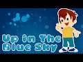 Up In The Blue Sky What Do I See | Animated Nursery Rhyme For Children