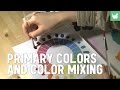 Learn how to draw easily: Primary colors and color mixing