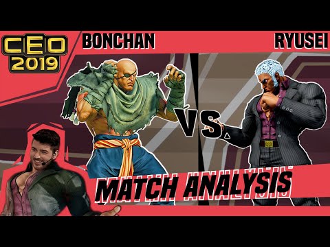 SFV AE Match Analysis: CEO 2019 - Bonchan vs. Ryusei