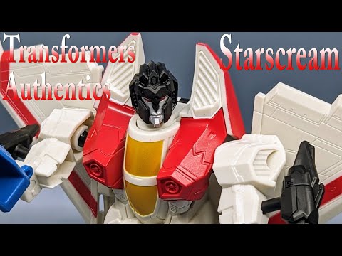 Chuck's Reviews Transformers Authentics Alpha Class Starscream