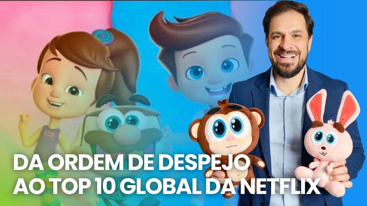 ANDRÉ VAZ: Como o Criador da TOTOY venceu a Dislexia e conquistou a Netflix Global