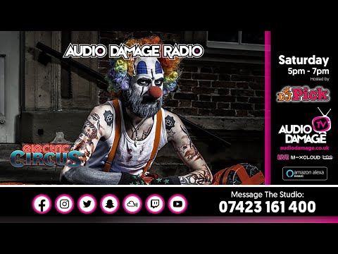 DJ Pick - The Electric Circus (Deep House) - LIVE - Audio Damage Radio. 5 - 6pm (05.08.2023).