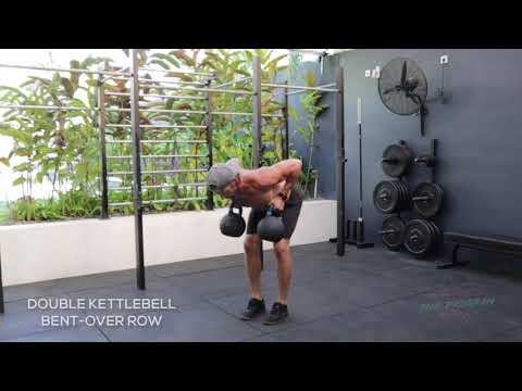 Double Kettlebell Bent Over Row Movement Demo - The Program by WANDERFIT