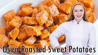 EASY Oven-Roasted Sweet Potatoes