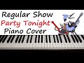 Regular Show Party Tonight Piano Cover Cartoon Network