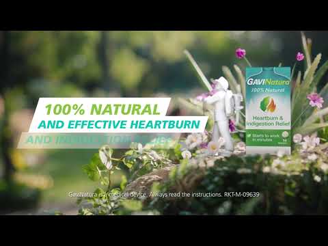 GaviNatura - 100% Natural and Effective Heartburn and Indigestion Relief (6s)