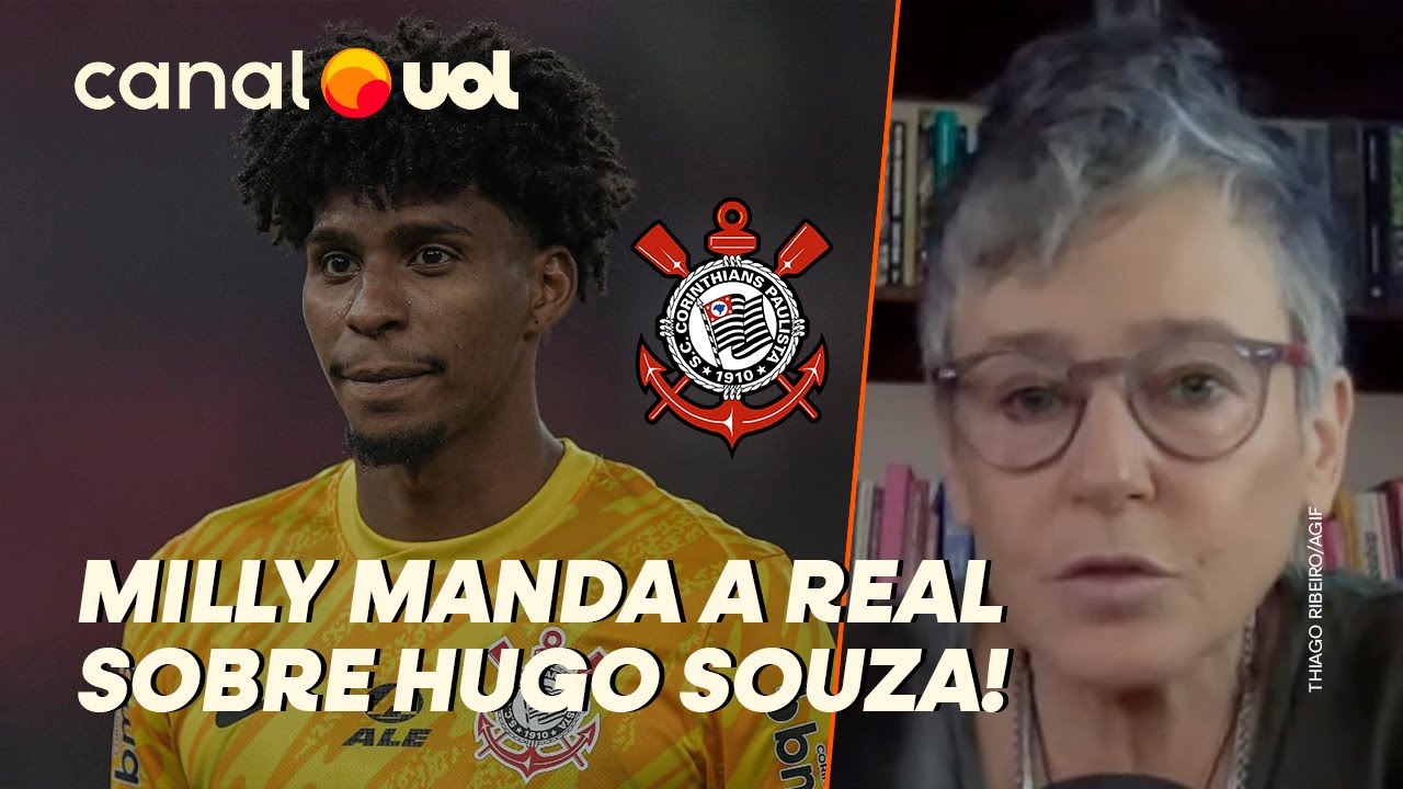 MILLY LACOMBE: FLAMENGO NÃO ESTÁ ERRADO NO CASO DO HUGO SOUZA! O CORINTHIANS FARIA IGUAL!