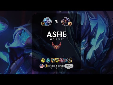 Ashe ADC vs Draven - NA Grandmaster Patch 13.18
