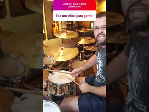 Tribal fácil na Bateria