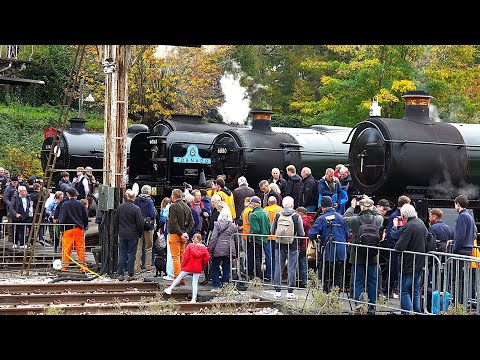 Giants of Steam Bluebell Railway 18 Oct 2025. 4k.