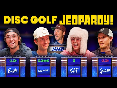 Disc Golf Jeopardy #3 | Disc Golf Trivia | Eagle, Gannon, Kat, Goose
