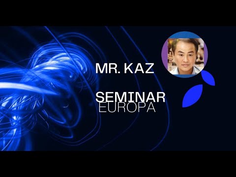 Seminar Apa Kangen - Mr. Kaz - Italia / Franta / Uk / Bulgaria - Schimba-ti apa, schimba-ti viata!