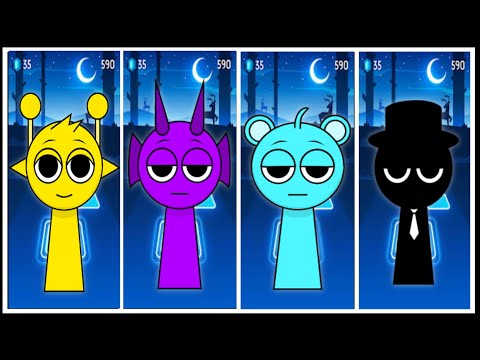 14.Sprunkie Squad Beat Adventure.#coffindance #sprunki #sprunkiincredibox #tileshop #tileshopedmrush