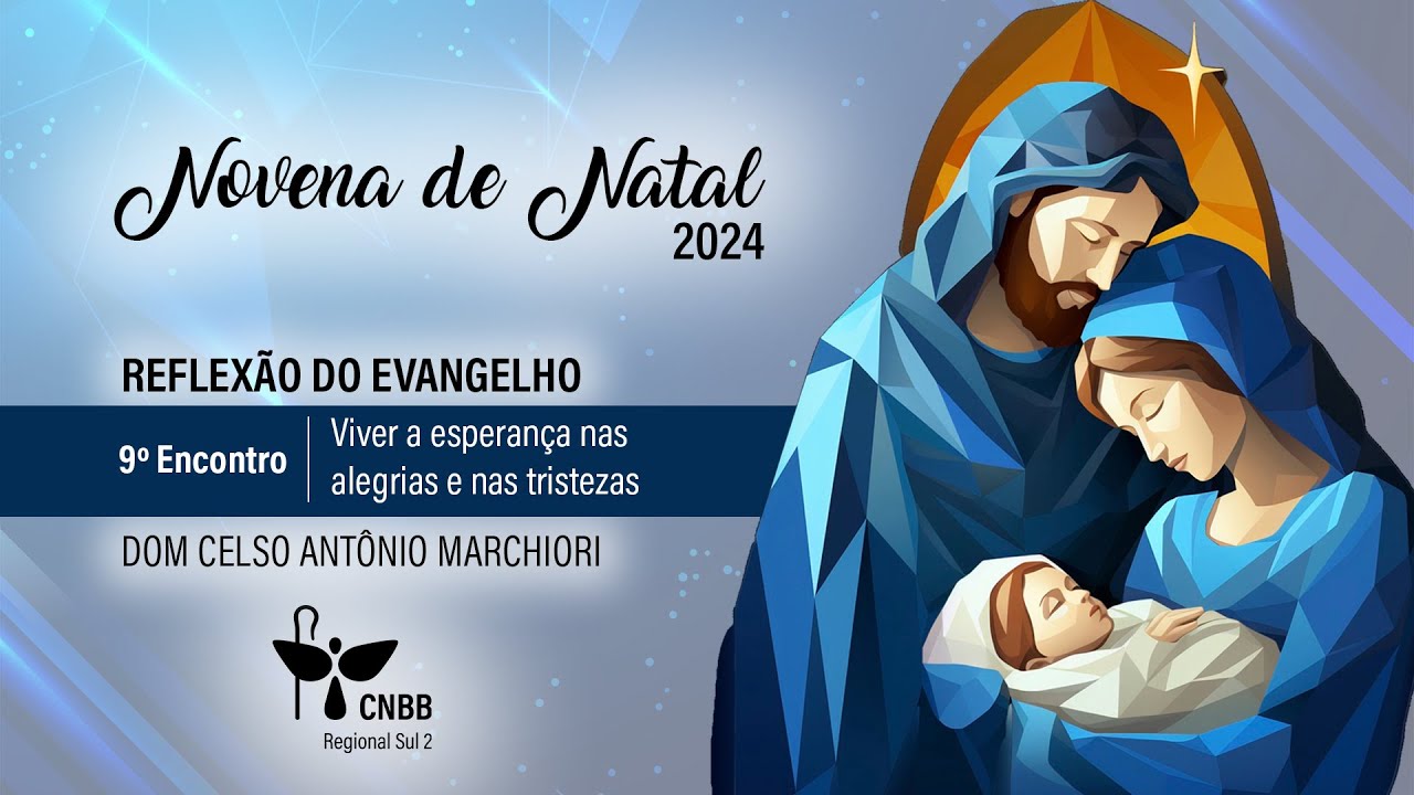 9º Encontro da Novena de Natal 2024 - Reflexão do Evangelho [Libras]