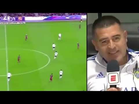 😨 He cheated football | Riquelme talks about Busquets
