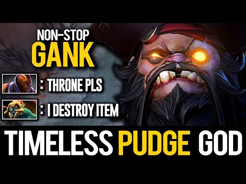 Timeless Pudge God Magnetic Hooks Non-Stop Ganking Midlane | Pudge Official