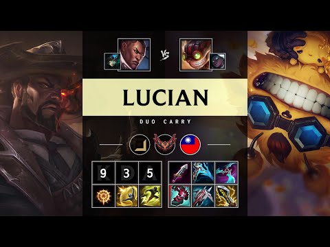 Lucian ADC vs Ziggs - TW Grandmaster Patch 25.17