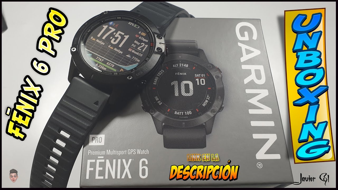 Watch Garmin Fenix 6 Pro Unboxing Review - El Mejor Garmin y el más completo ⌚✔ Now Garmin Fenix 6 Pro Unboxing Review - El Mejor Garmin y el más completo ⌚✔