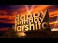 Happy Birthday Harshita