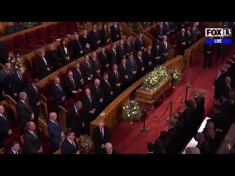 LDS Church remembers President Jeffrey R. Holland at funeral service