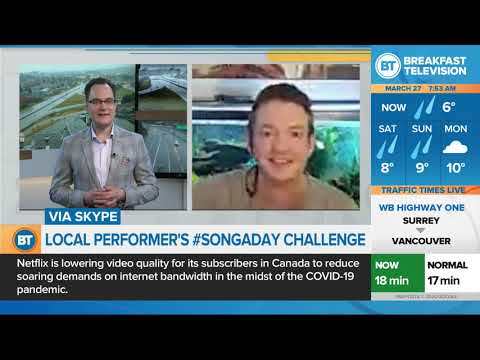 Local performer's 'Song A Day' challenge