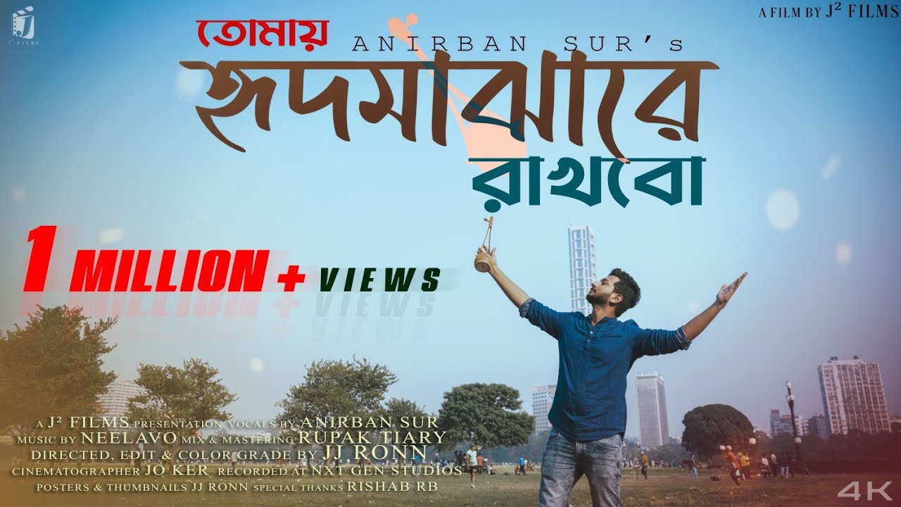 Tomay Hrid Majhare Rakhbo Lyrics (তোমায় হৃদ মাঝারে রাখিবো)