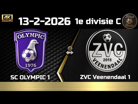 1e divisie C: SC OLYMPIC 1 - ZVC Veenendaal 1  (13-2-2026)