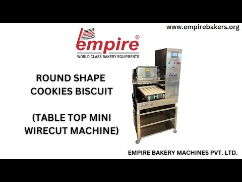 Mini Table Top Wire Cut Cookies Machine