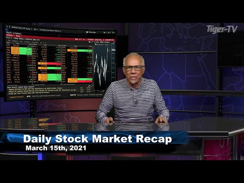 March 15th, Daily Stock Market Recap with Tom O'Brien - 2021